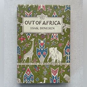 Out of Africa by Isak Dinesen Vintage Hardcover Book 1952 Modern Library